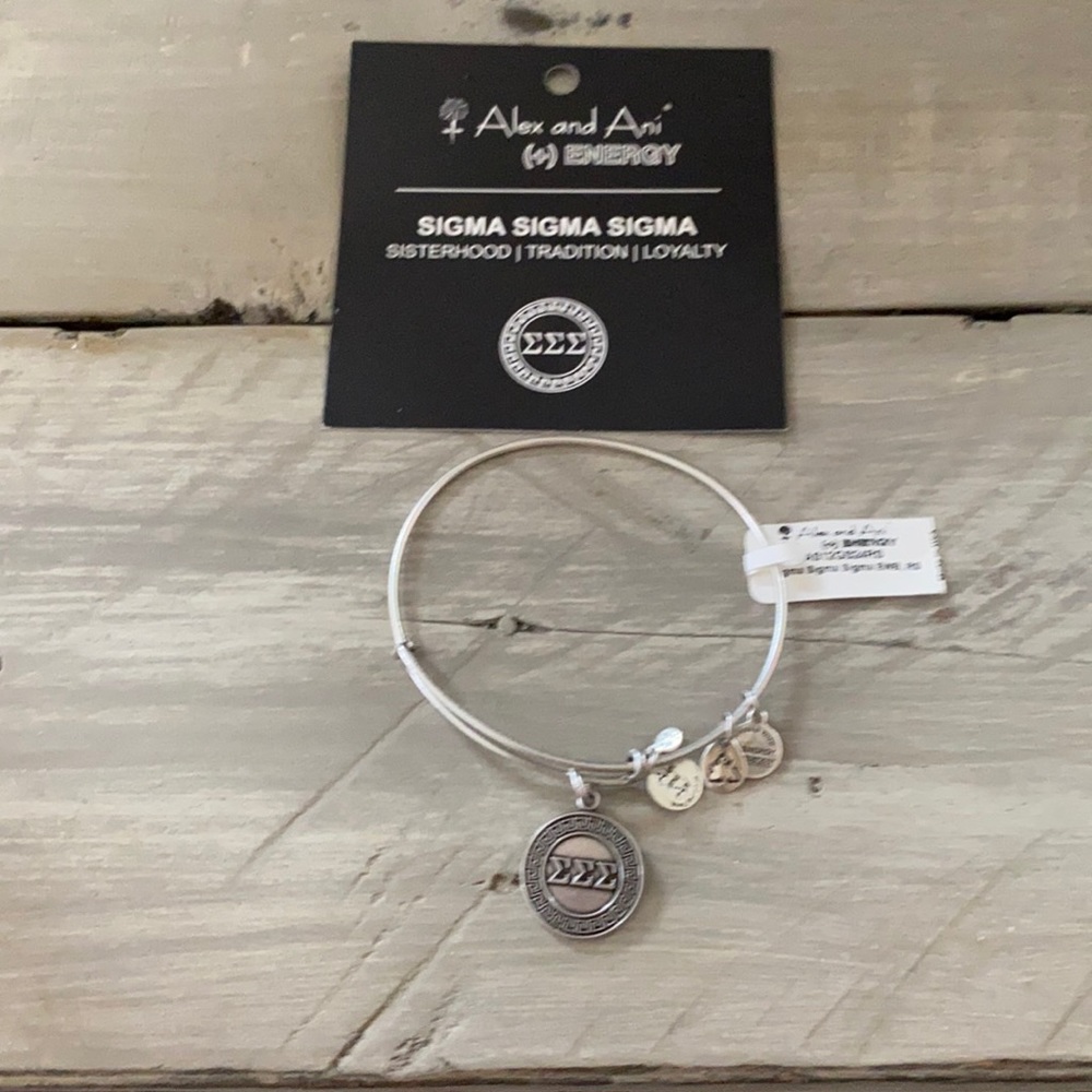 NWT ALEX AND ANI Sigma Sigma Sigma Bracelet